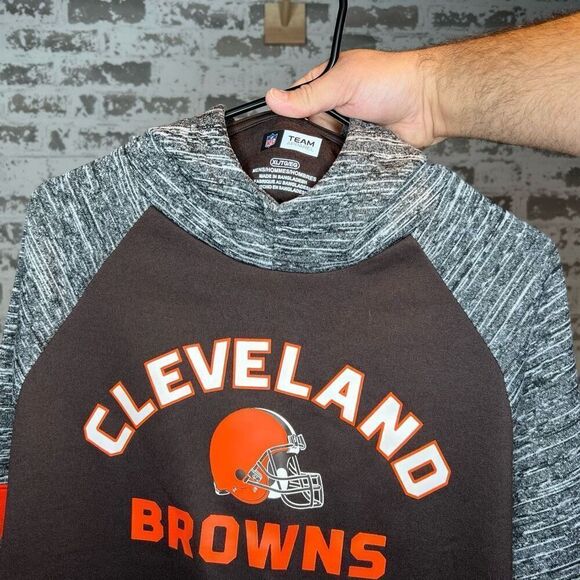 NFL team apparel Cleveland browns hoodie - Picture 3 of 5